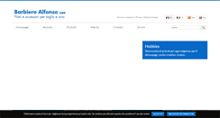 Desktop Screenshot of barbieroalfonso.it